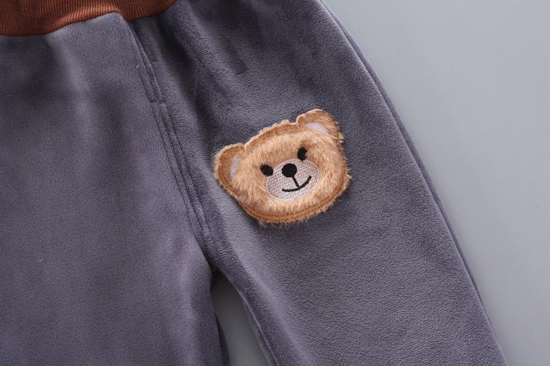 Thick Fleece Cartoon Bear Outfits